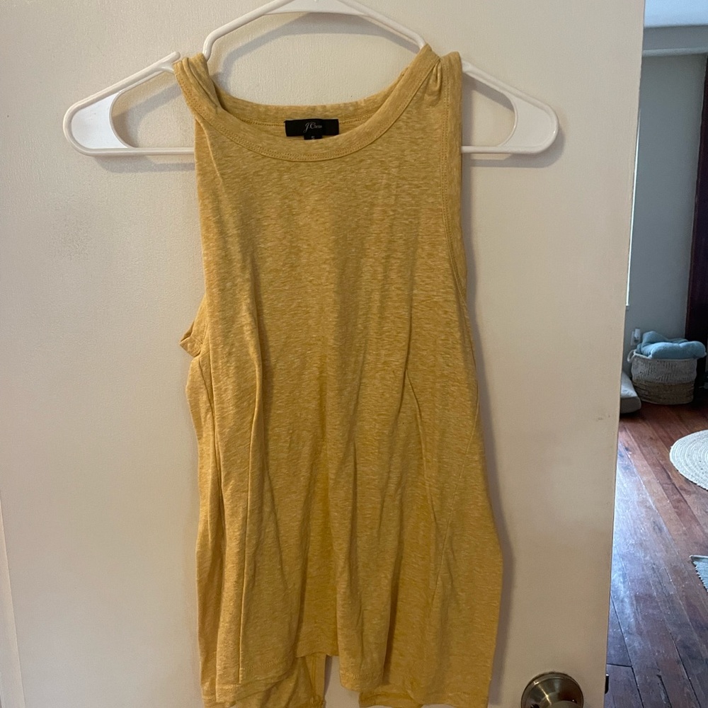 Yellow tank